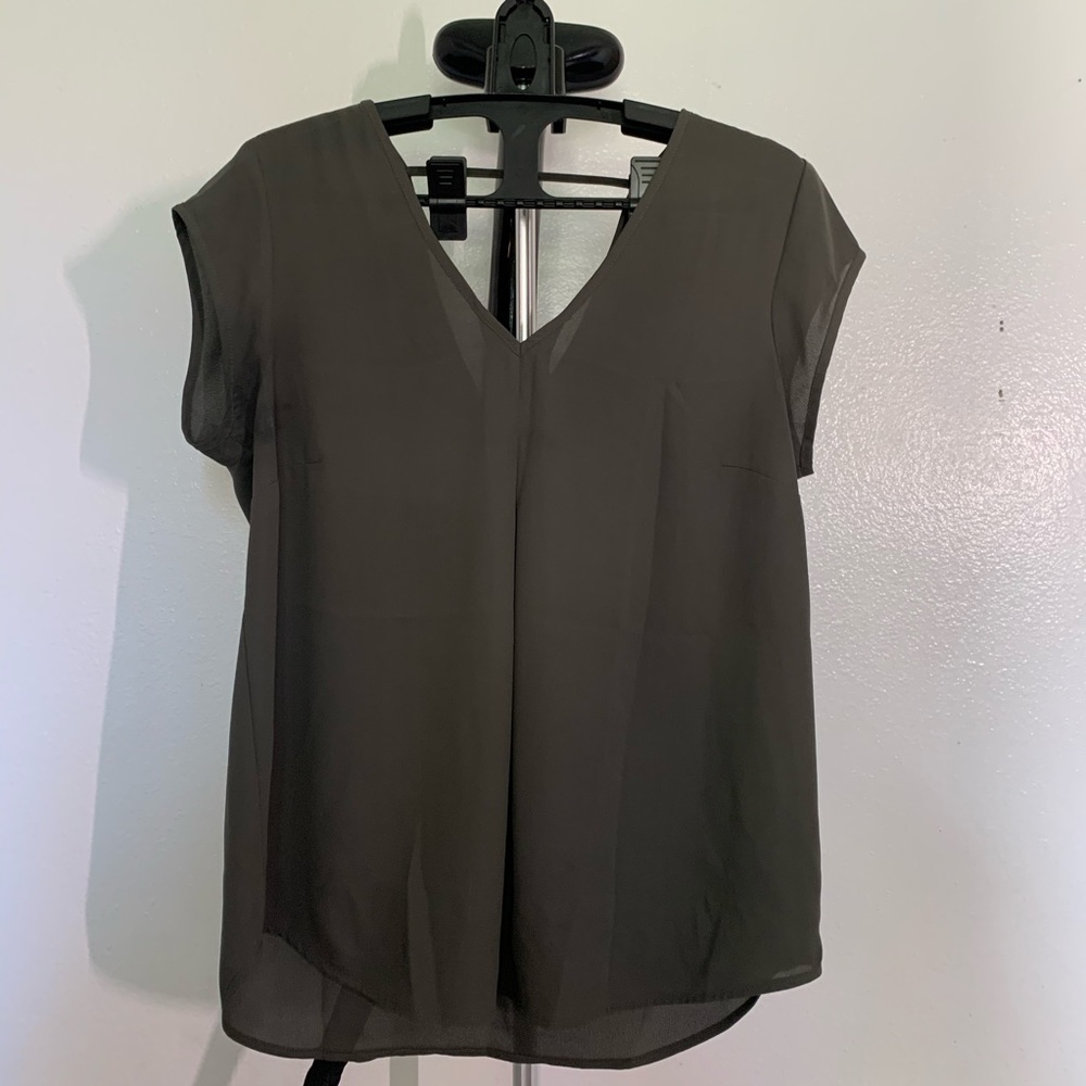 Halogen Grey/Green Blouse